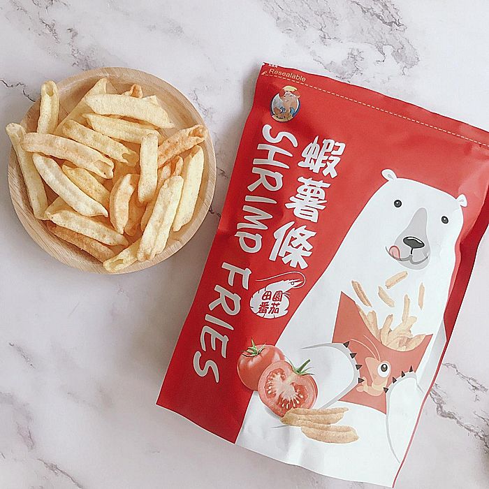 北極熊蝦薯條 田園番茄