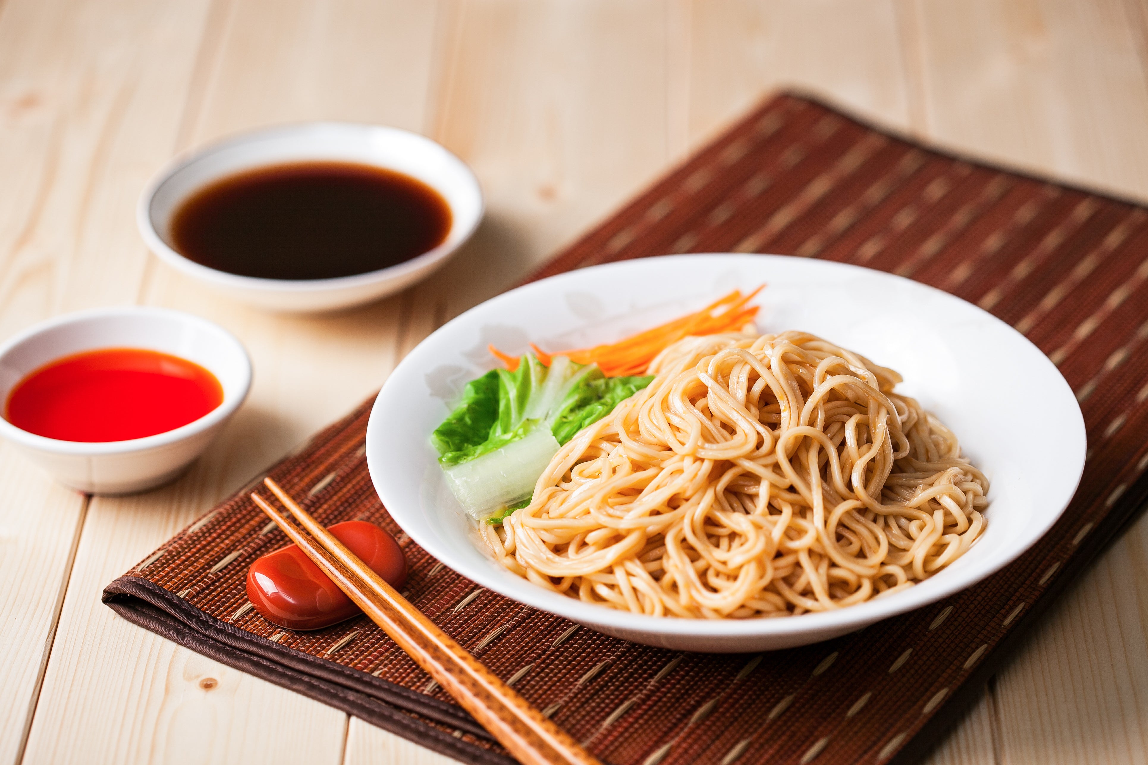 呷什麵 紅油烏醋拌麵(素)